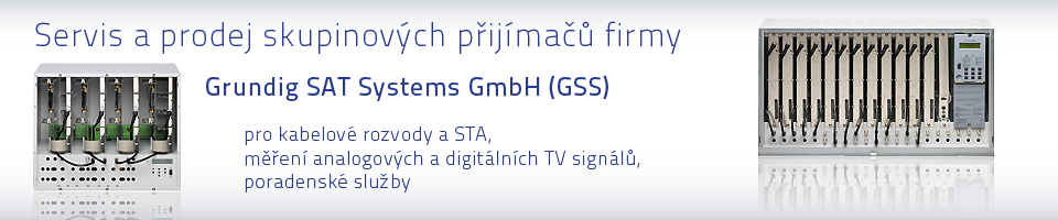Servis a prodej skupinovch pijma GSS Grundig Systems